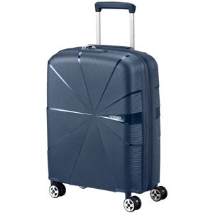 Valise cabine 55cm StarVibe American Tourister Bleu marine - Publicité