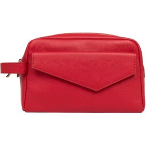 Lancaster Trousse de toilette en cuir Zoé Lancaster Rouge