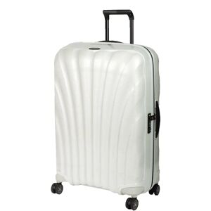 Grande valise en Curv 81cm - C-Lite - Samsonite Blanc - Publicité