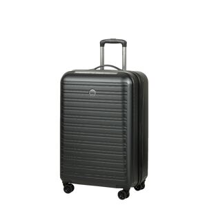 Delsey Valise rigide 4 roues Segur 70 cm, Delsey (Couleur: Noir) Noir