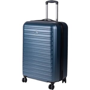 Valise rigide 4 roues Segur 70 cm, Delsey (Couleur: Bleu) Bleu - Publicité