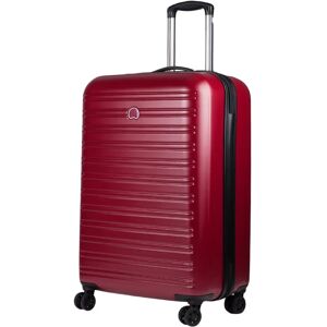 Delsey Valise rigide 4 roues Segur 70 cm, Delsey (Couleur: Rouge) Rouge