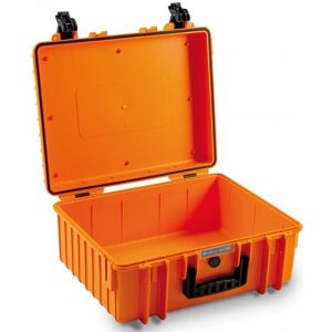 B&W Outdoor Case Type 6000 Cloisons Amovibles orange
