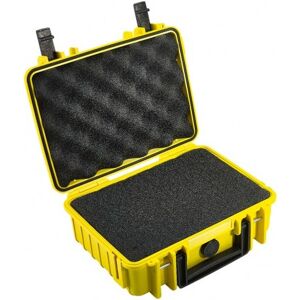 B&W Outdoor Case Type 1000 Mousse Prédécoupée jaune