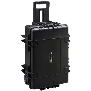 B&W Outdoor Case Type 6700 Cloisons Amovibles avec Trolley noir