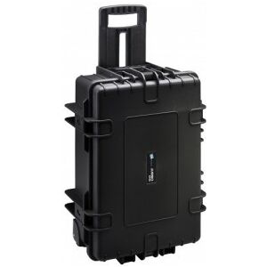 B&W Outdoor Case Type 6800 Vide avec Trolley noir