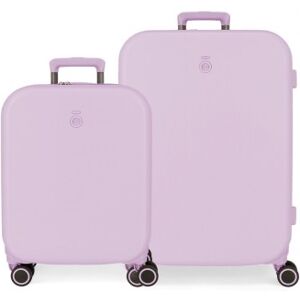 Enso unisex. 9629523 Annie lilas lilas set de valises rigides 55-70cm (OSFA), Casuel, Violet, ABS/Polycarbonate, Big, Cabine - Publicité