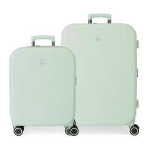 Enso unisex. 9629524 Annie vert menthe rigide 55-70cm set de valises (OSFA), Casuel, ABS/Polycarbonate, Big, Cabine - Publicité