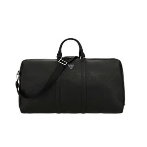 Sac de voyage Guess saffiano Homme Noir Noir Taille unique Synthétique - Publicité