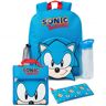 Sonic The Hedgehog Logo Backpack Set