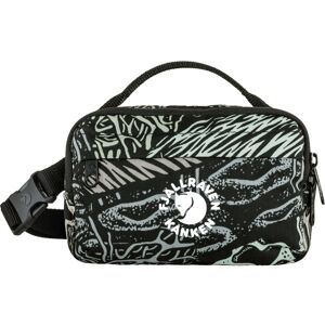 Fjällräven Kånken Art Hip Pack - marsupio Black/White