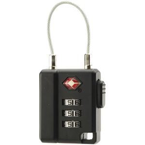 Relags TSA Cable Lock - lucchetto per bagagli Black