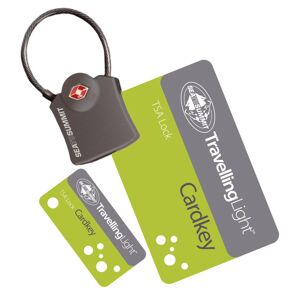 Sea to Summit TSA Travel Lock Cardkey - lucchetto per bagaglio Green/Grey