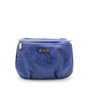 Classe Pochette Beauty Case 3 Tasche Gommato Blu Blu