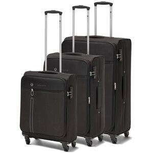 Roncato ONE WAY Set 3 trolley bagaglio a mano, medio e grande espandibili