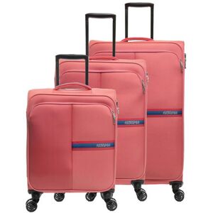 Samsonite AMERICAN TOURISTER BRIGHT LIFE Set 3 trolley: cabin, medio, grande