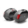 GIVI V35 Monokey Set di casi laterali Set di valigie laterali Nero Rosso