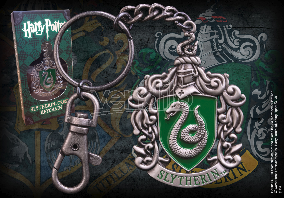 NOBLE COLLECTION Harry Potter Portachiavi Con Stemma Serpeverde