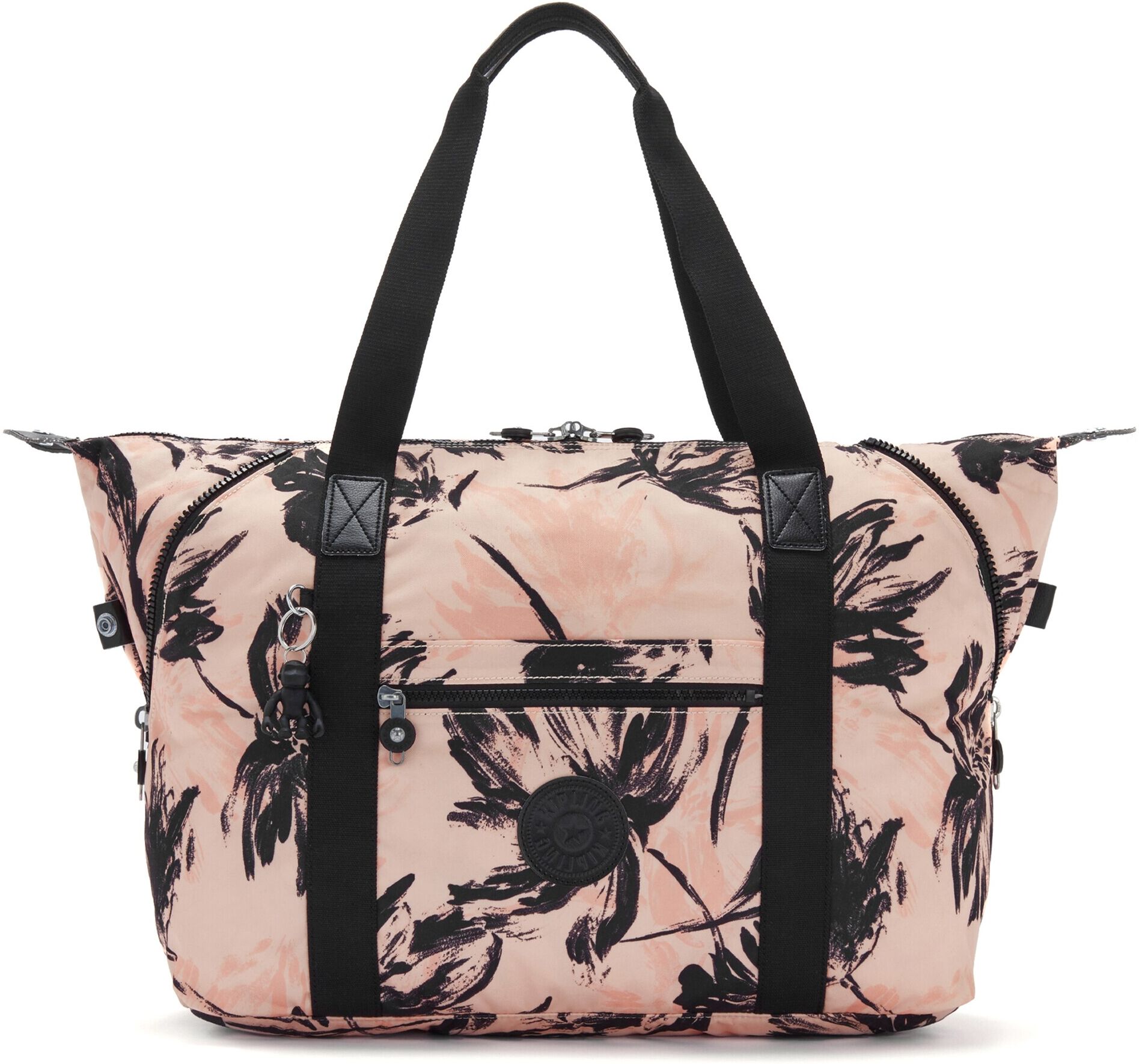 KIPLING Borsa weekend Rosa, Nero