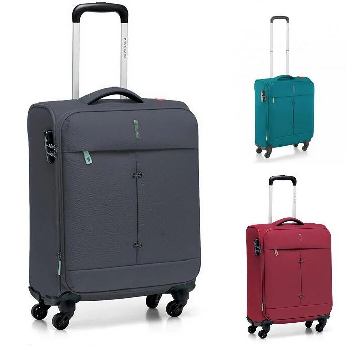 RONCATO Trolley Piccolo/cabina Art 415123 Espandibile 4 Ruote Colore A Scelta Misura Unica