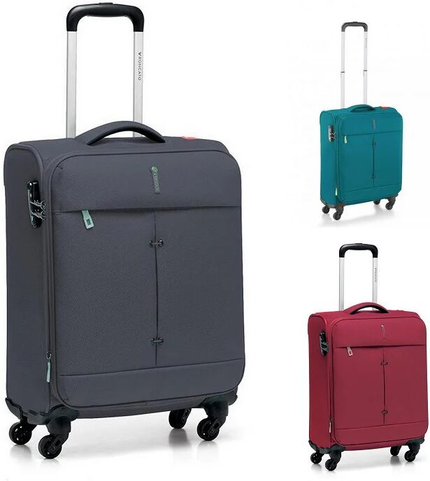 RONCATO Trolley Piccolo/cabina Art 415123 Espandibile 4 Ruote Colore A Scelta Misura Unica VERDE SMERALDO UNICA