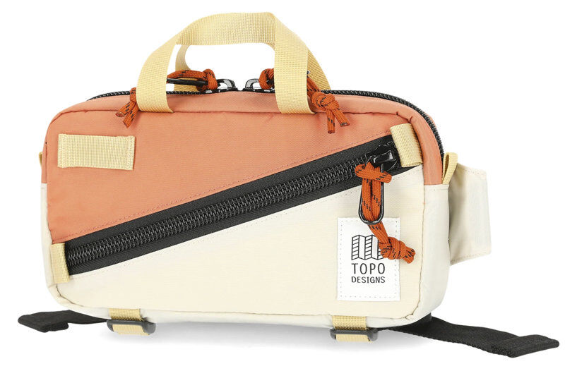 Topo Designs Mini Quick Pack - marsupio White/Rose