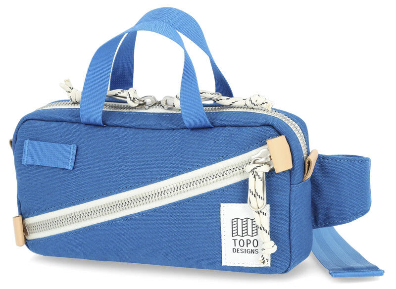 Topo Designs Mini Quick Pack - marsupio Blue/White