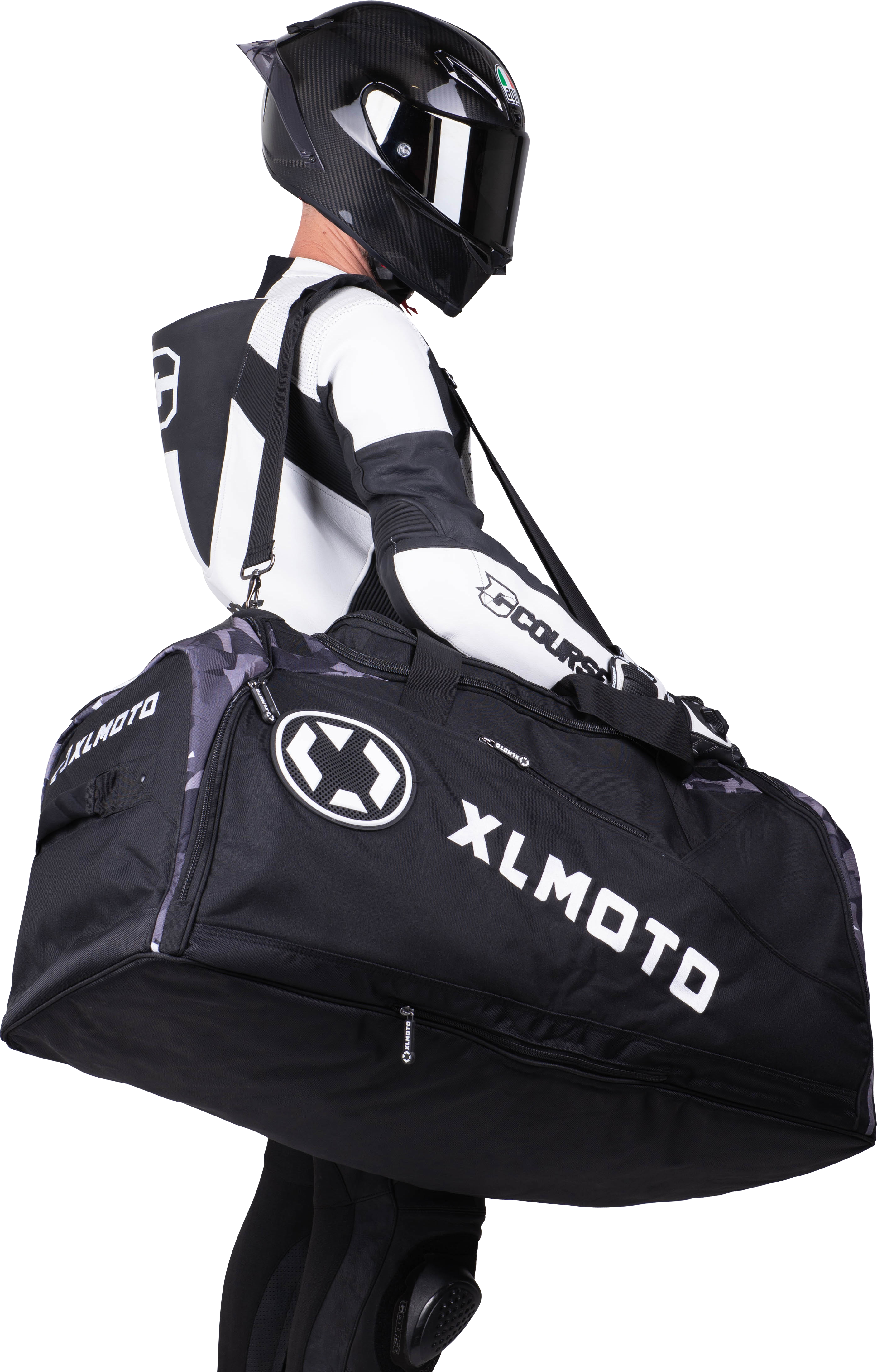 XLMOTO Borsone  All-In-One 150L Nero-Camo