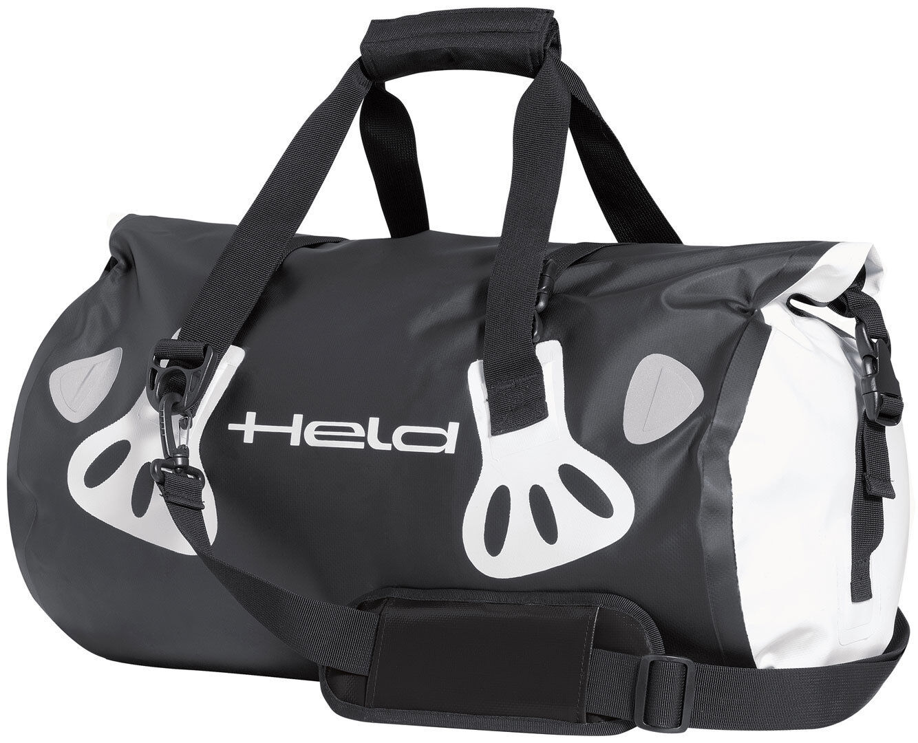 Held Carry-Bag Sacchetto dei bagagli Nero Bianco 51-60l