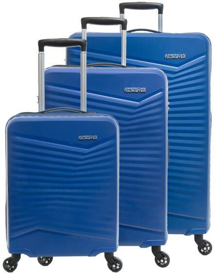 Samsonite AMERICAN TOURISTER JETDRIVER 2.0 Set 3 trolley: cabin, medio, grande