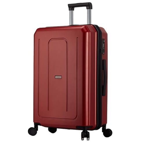 DXZENBO Bagage koffer handbagage bagage bagage met spinner wiel ruime reiskoffers reiskoffers met TSA-slot geruite bagage, D, 20inch