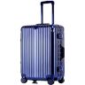 LJKSHNCX Handbagage koffer bagage reisbagage koffer spinner met wielen, harde handbagage koffer voor reizen handbagage koffers handbagage bagage, Blauw, 20in