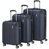 travelite city 4w trolley, marineblauw, Trolley Set L/M/S, City 4w trolley