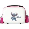 Disney Mooie Stitch Nececer, aanpasbaar, wit, 29 x 21 x 15 cm, stijf ABS, 9,14 l, 0,6 kg, Wit, Eén maat, Aanpasbare Necar