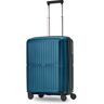 Pactastic Collectie 01 & 01+, Turquoise-metallic, Koffer S (55 cm) erweiterbar, Harde trolley met zwenkwielen