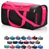 meteor Sporttas Sport Bag ideaal voor Fitness Sportschool voor Dames en Heren (40L, Roze/zwart)