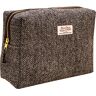 Vagabond Bags Ltd Vagabond Tassen Harris Tweed Visgraat, Zwart & Wit Visgraat Tweed (zwart) 5188