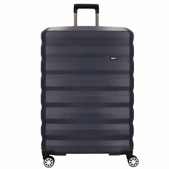 Bric's Rimini 4 wielen XL Trolley 77 cm met dubbele wielen grau