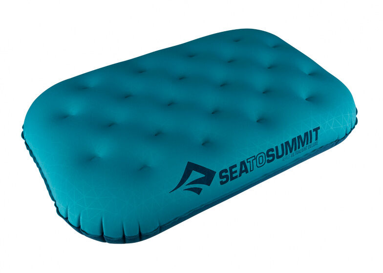Sea to Summit Aeros Ultralight Deluxe kampeerkussen aqua - Aqua,Blauw