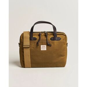 Filson Tin Cloth Compact Briefcase Dark Tan