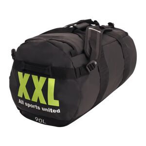 XXL Duffel Bag 90L, vannavvisende bag BLACK