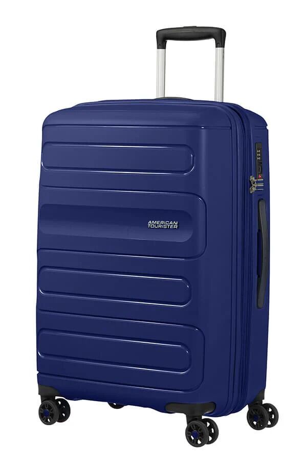 American Tourister Sunside utvidbar medium koffert 68 cm Dark Navy