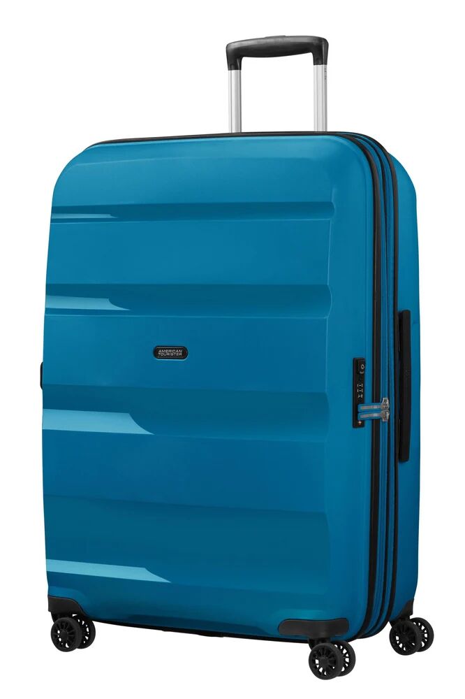 American Tourister Bon Air DLX utvidbar stor koffert 75 cm Seaport Blue