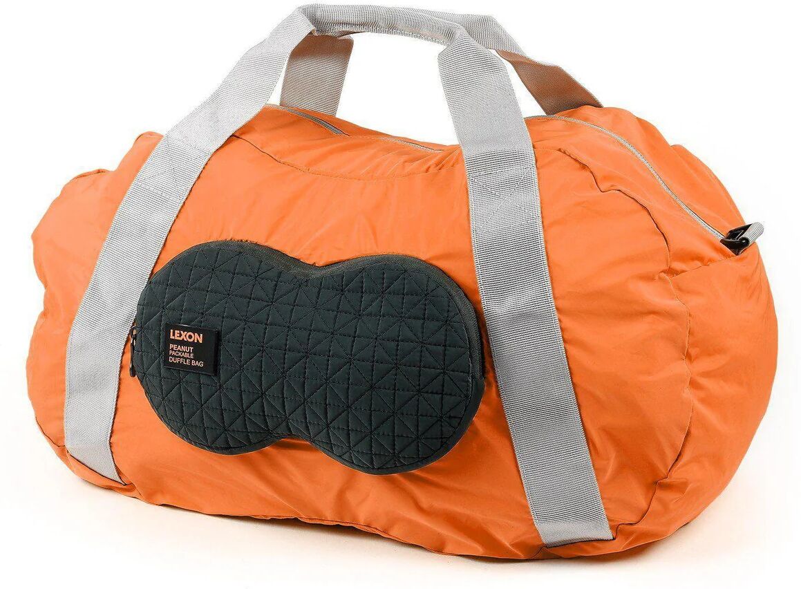 Lexon Design Lexon Peanut Collection sammenleggbar sport/weekend bag Oransje