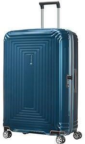 Samsonite Neopulse, hard lett stor koffert L 75cm/94L Metallic Blue