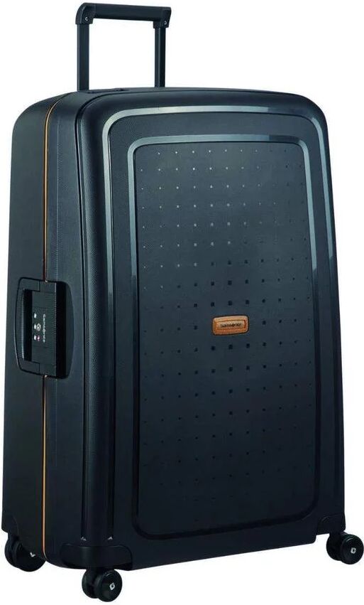 Samsonite S'Cure ECO hard stor koffert 75 cm 4 hjul Svart