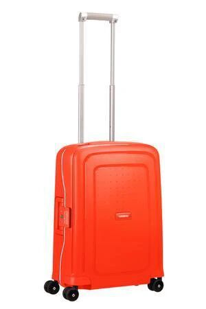 Samsonite S'Cure hard kabin koffert 55 cm/34L Fluo Red Capri