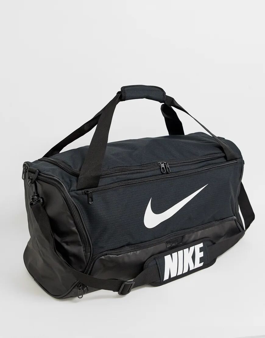 Nike Training Brasilia 9.0 holdall bag in black  Black