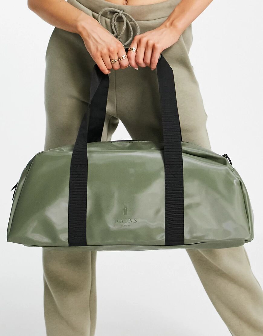 Rains daily duffel bag in olive-Green  Green