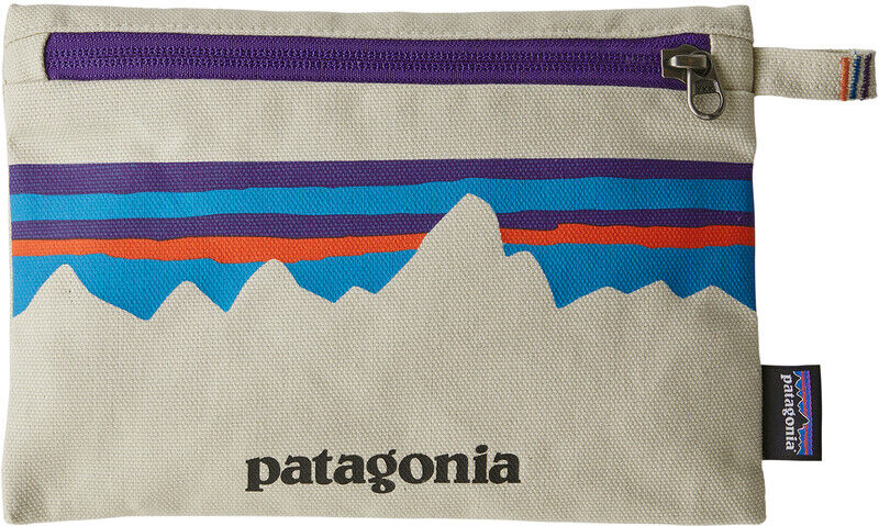 Patagonia glidelåslomme Beige/Blå  2021 Reiselommebøker